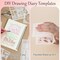 30 PCS Journal Stencils, Reusable Plastic Planner Stencils 4x7 Inch for DIY Drawing Calendar Planner Templates Journaling Scrapbook Supplies